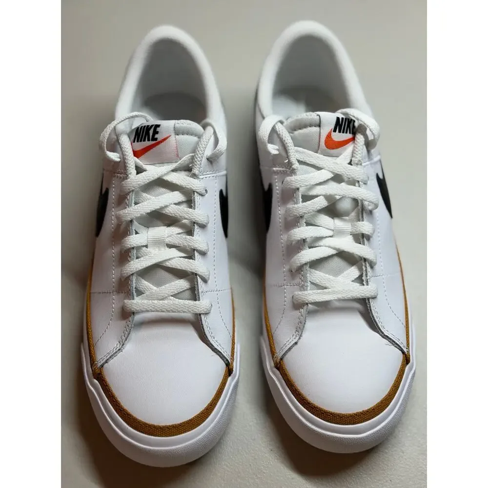 NEW! 7Y Nike Court Legacy GS White Little & Big Kid Unisex Sneakers